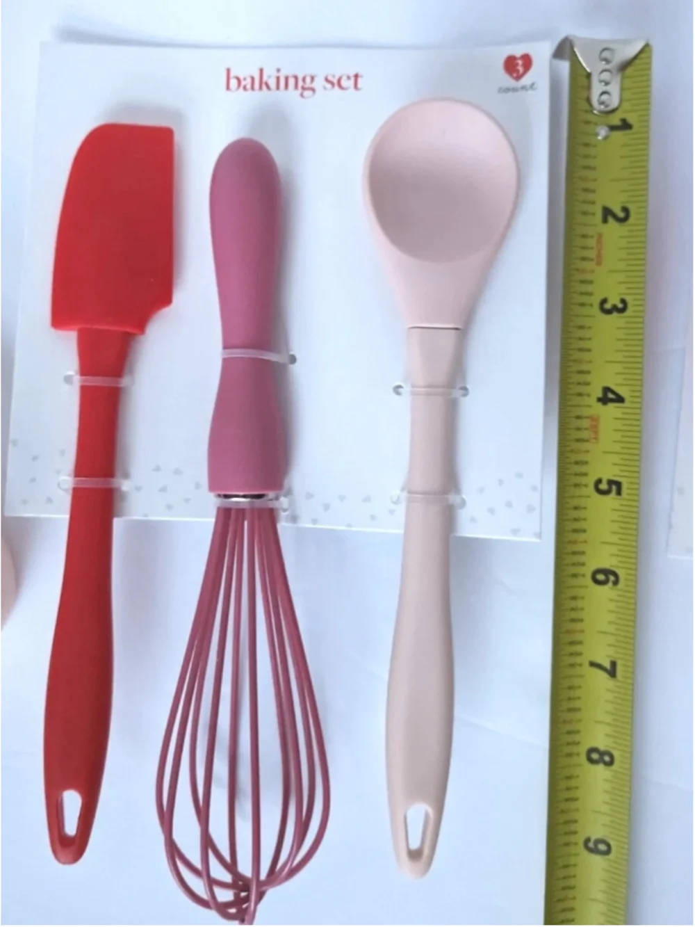 Target Bullseye Playground Red and Pink Valentine's Day 2023 Baking Set (3 Ct)
